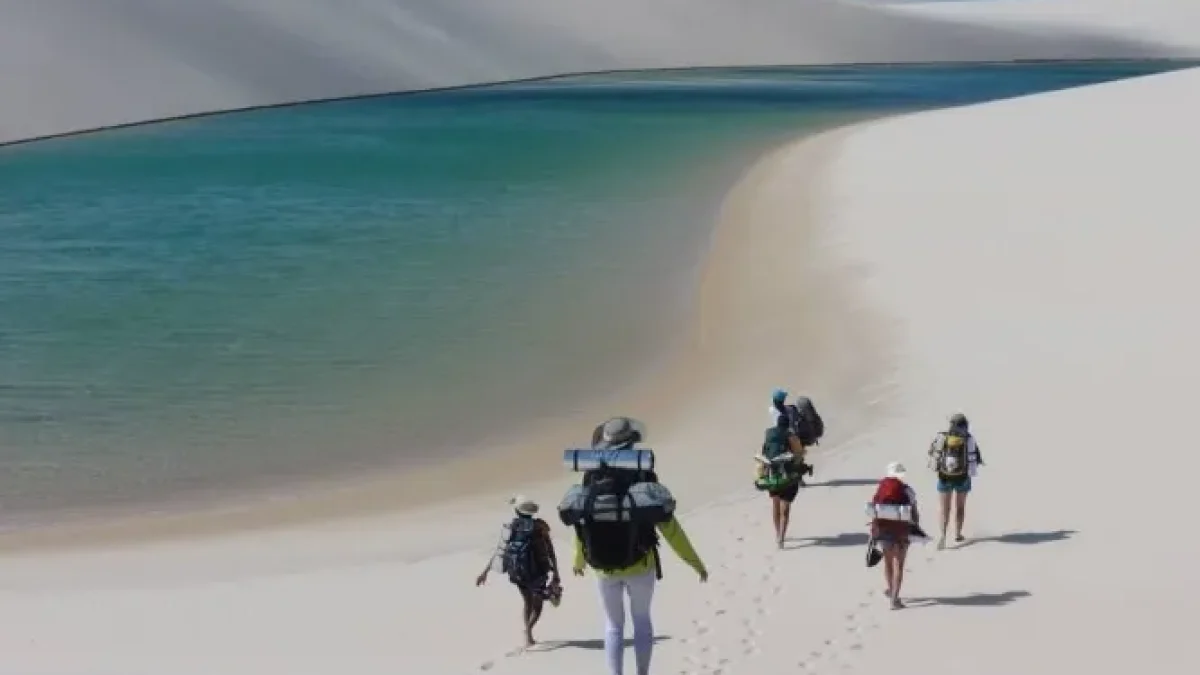 Areia Movediça - Trekking Lençóis Maranhenses 